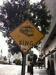 San Francisco CableCar crossing